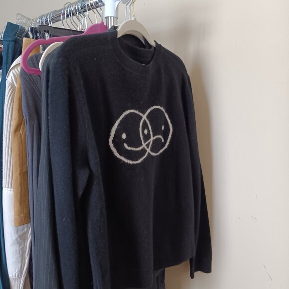 Reformation The Mixed Emotions Sweater Lightweight Wool Sweater - Picture 7 of 8